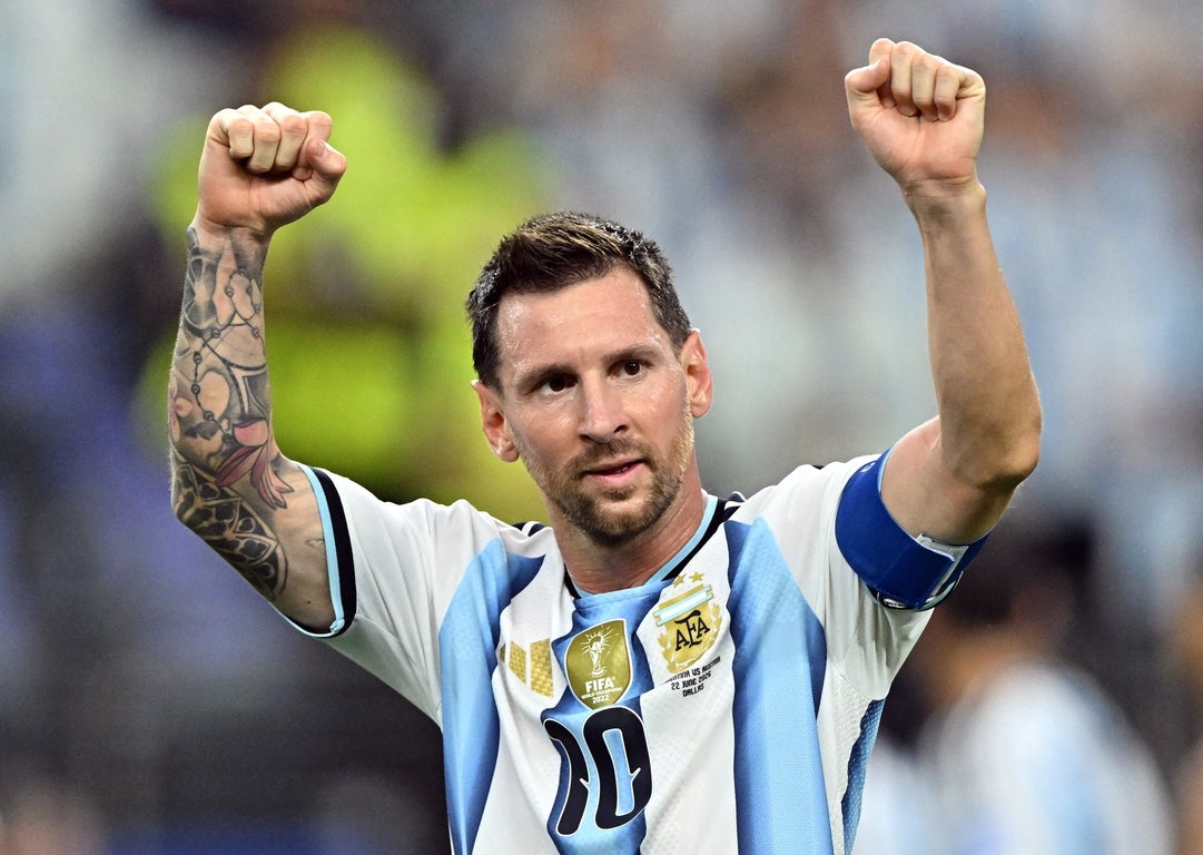 Lionel Messi’s rise to World Cup scoring king, in photos