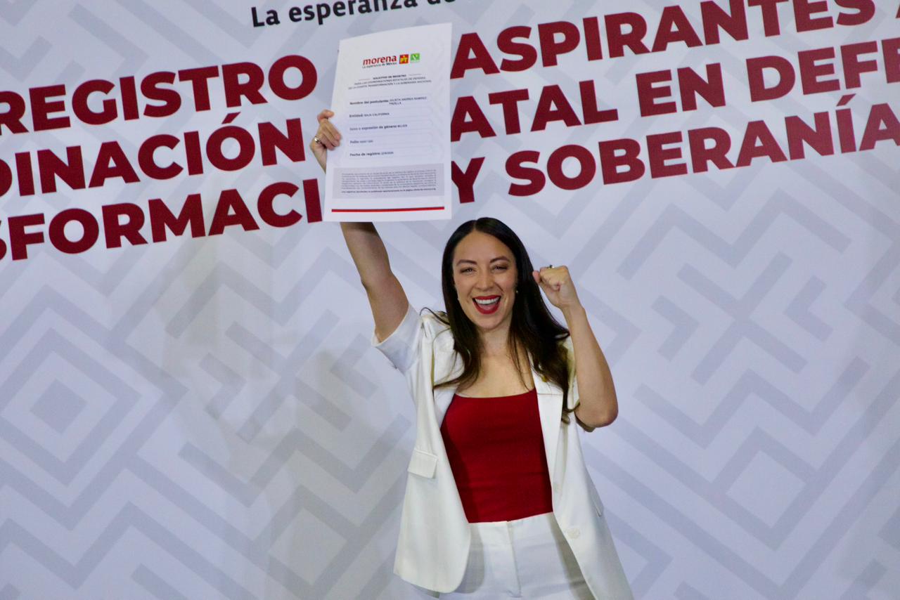 Ellas y ellos buscan las candidaturas de Morena para gobiernos de Aguascalientes, Baja California y BCS