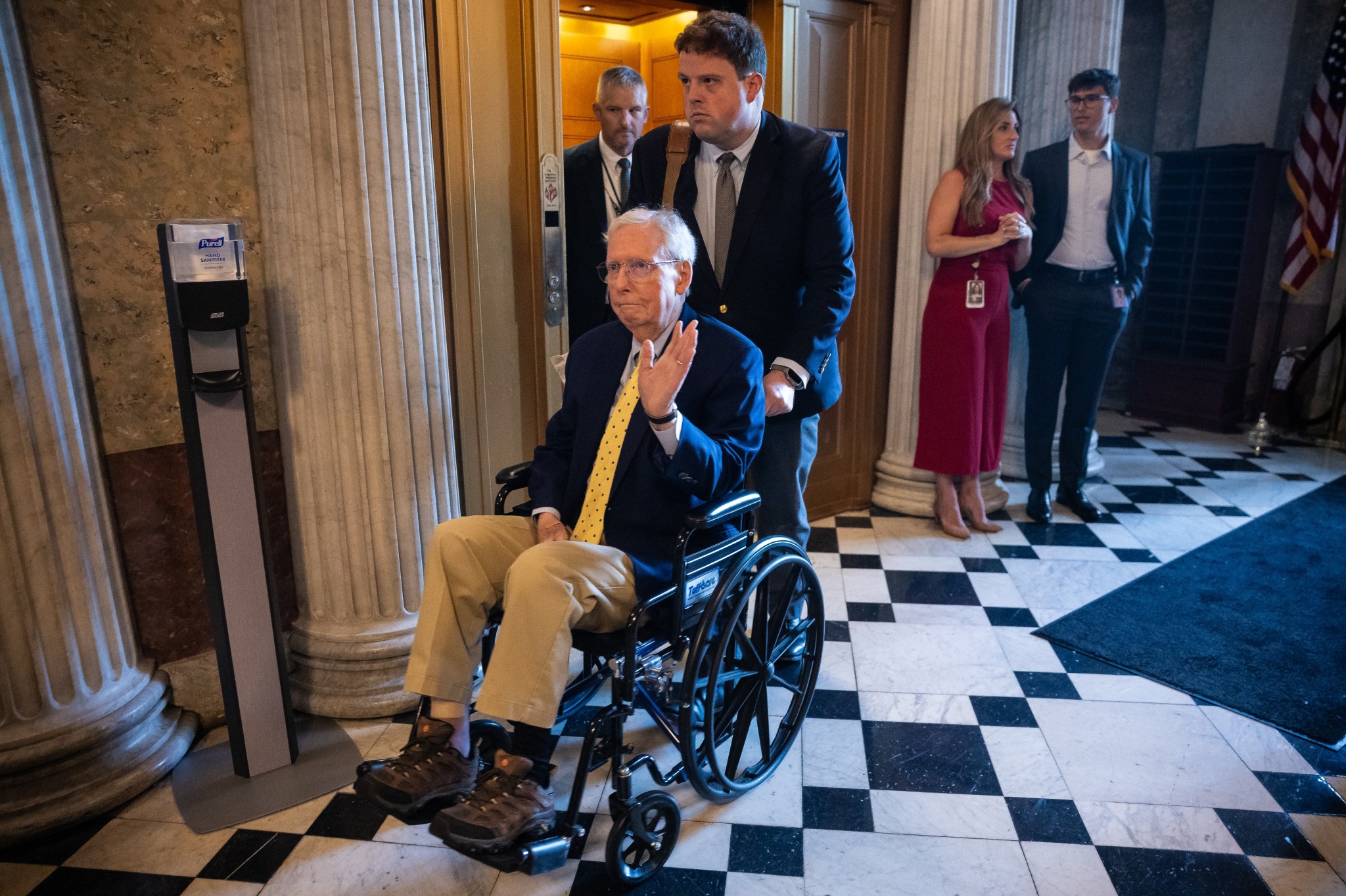 Mitch McConnell to Miss Senate Votes While Recovering from Hospitalization