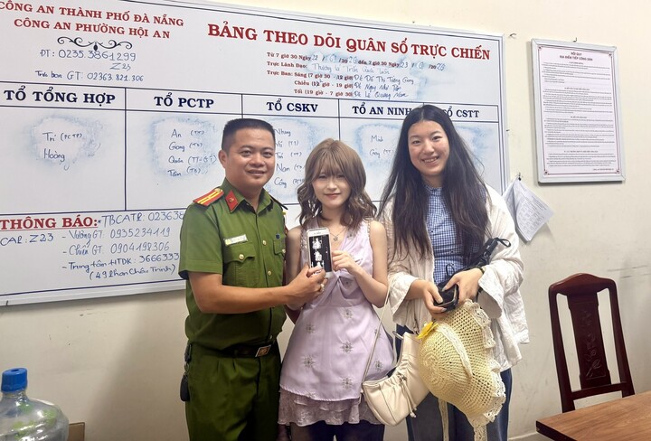Nhận lại tài sản thất lạc chỉ sau 2,5 giờ, nữ du khách viết thư cảm ơn công an