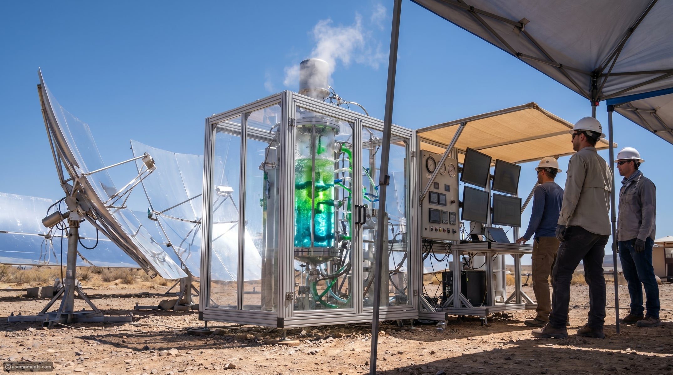 Scientists develop a fuel producing system powered only by sunlight