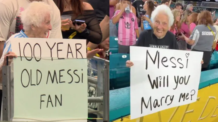 Cụ bà Mỹ 100 tuổi theo chân Messi đến World Cup
