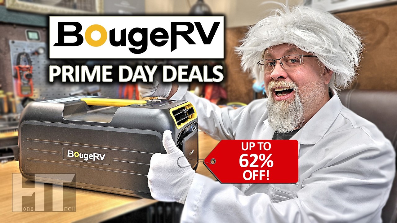 BougeRV | Amazon Prime Day deals on solar panels | Camping accessories