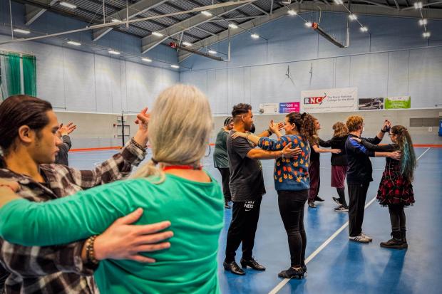 Blind students step into ballroom dancing through new programme