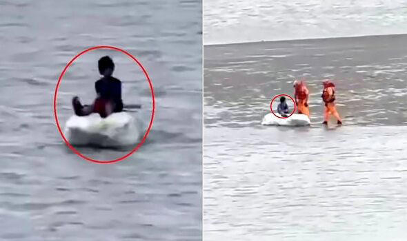 Boy, 11, found floating on polystyrene at sea after failing to show up ...