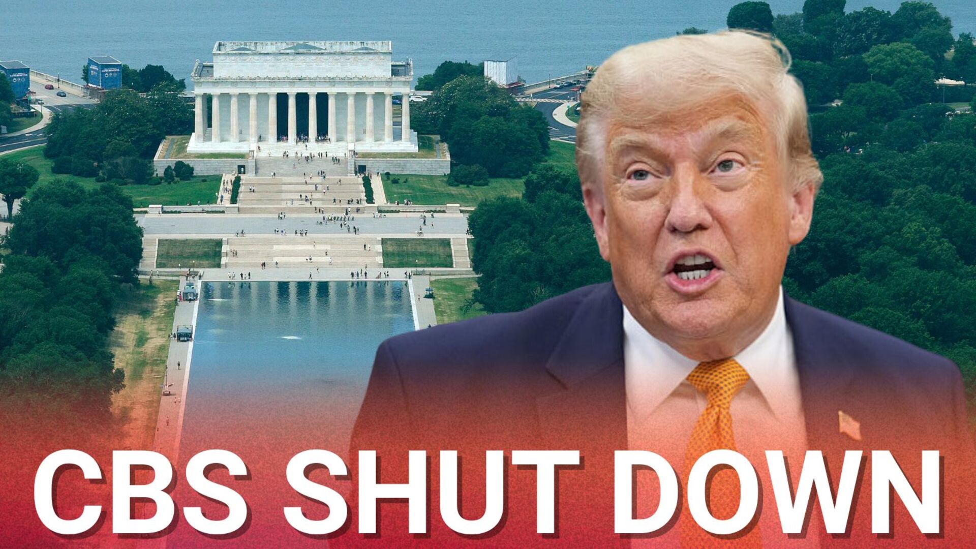 Trump savagely shuts down left-wing CBS reporter over reflecting pool ...