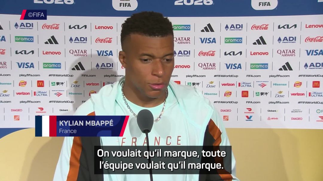 Kylian Mbappé : « Toute l’équipe voulait que Dembélé marque »