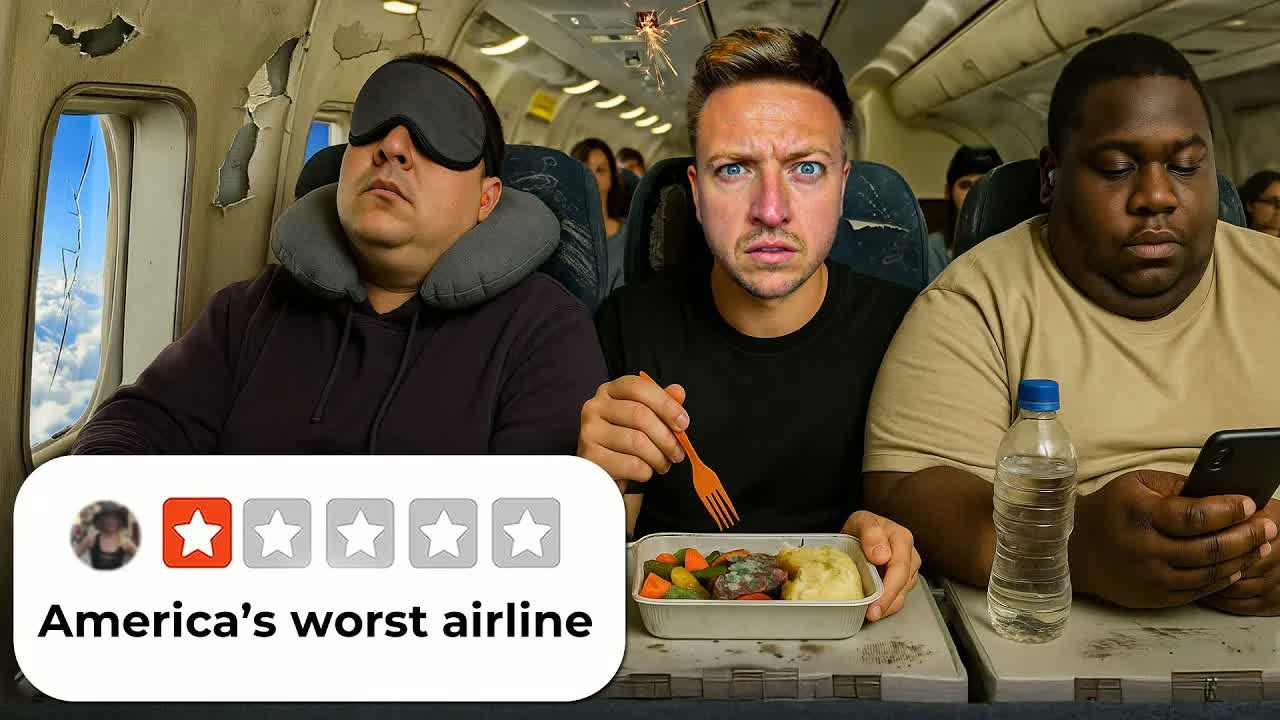 He tested America’s worst one-star airlines - then Frontier delivered a ...