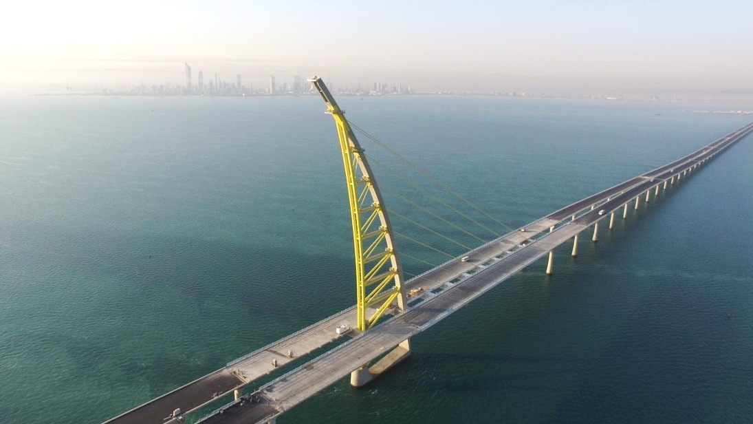 Kuwait built a 48km bridge - and it ends like this