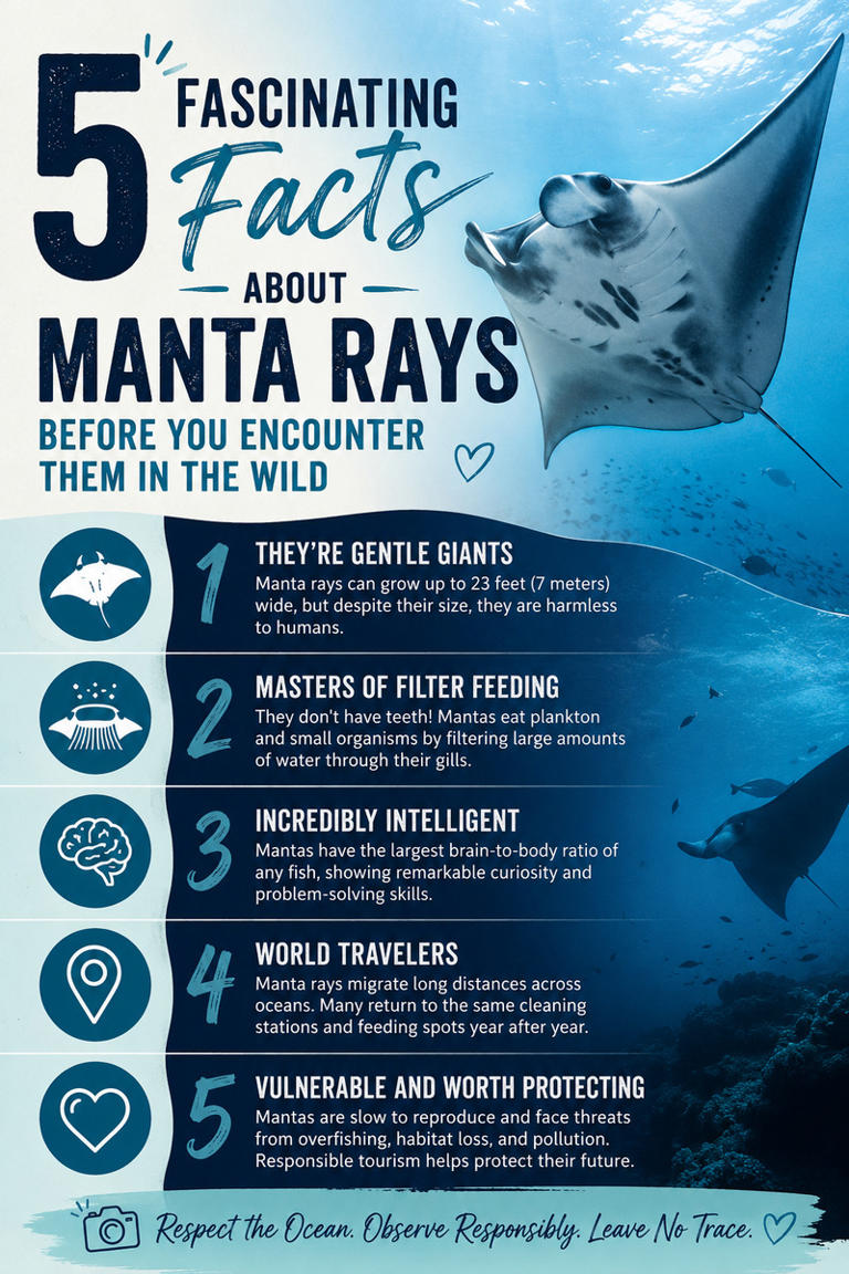5 fascinating facts about manta rays before you encounter them in the wild