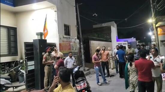 Petrol bomb hurled at BJP couple’s clinic in Punjab’s Bathinda