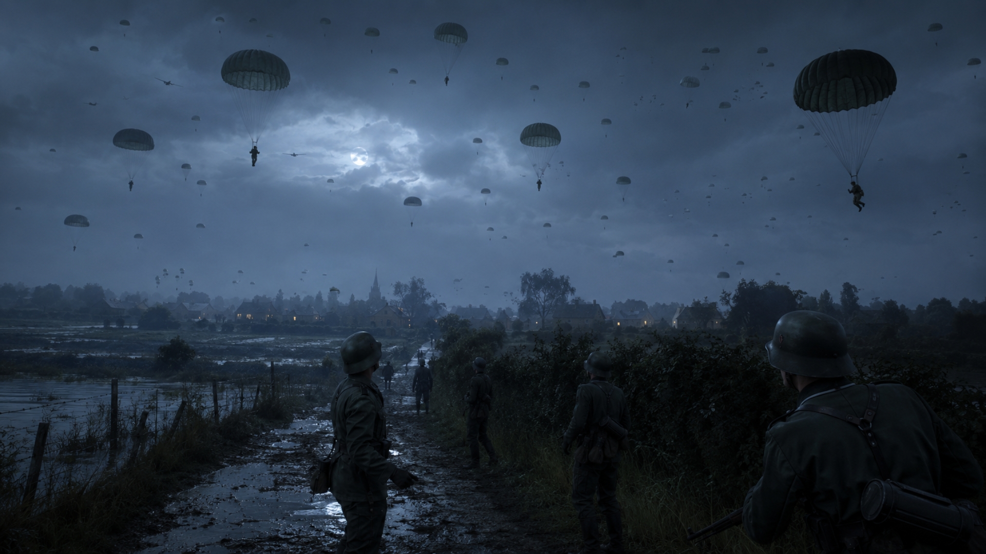 The paratroopers Germany could not locate