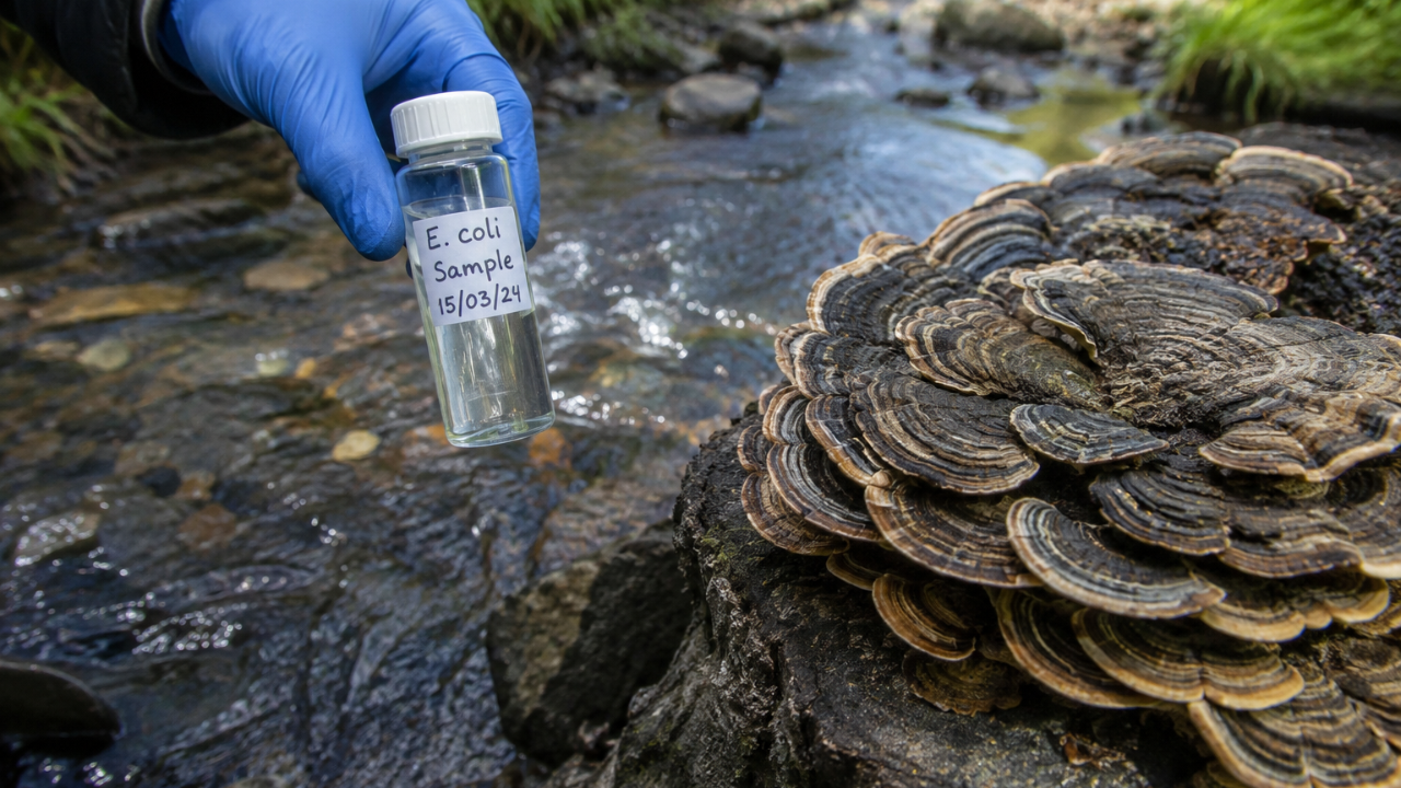 How mushrooms are helping remove E coli from rivers in a breakthrough ...
