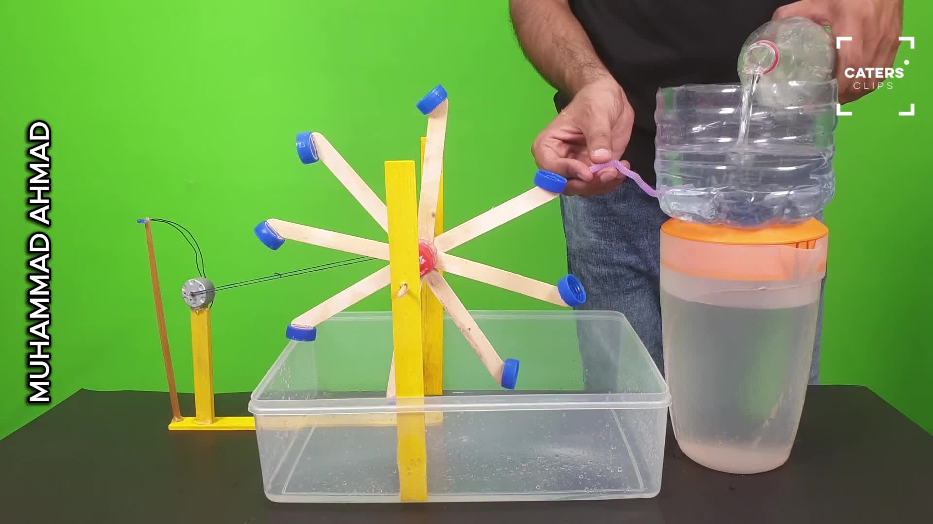 How to make a mini hydropower generator at home