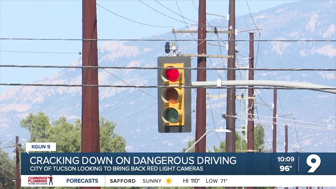 Red light cameras, photo radar could return to Tucson intersections