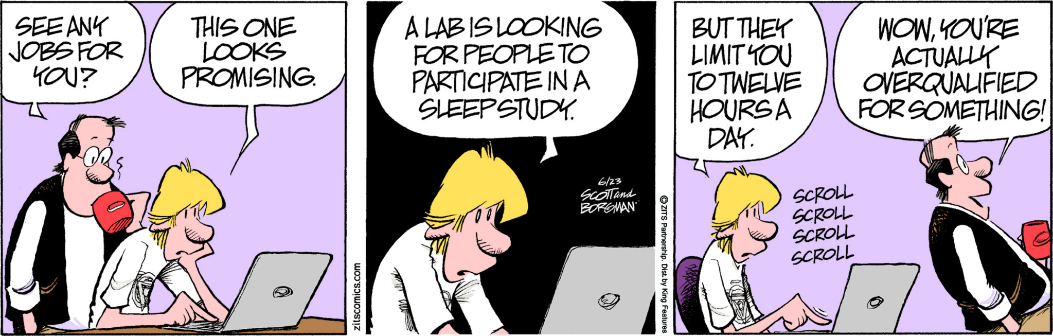 Zits by Jerry Scott and Jim Borgman
