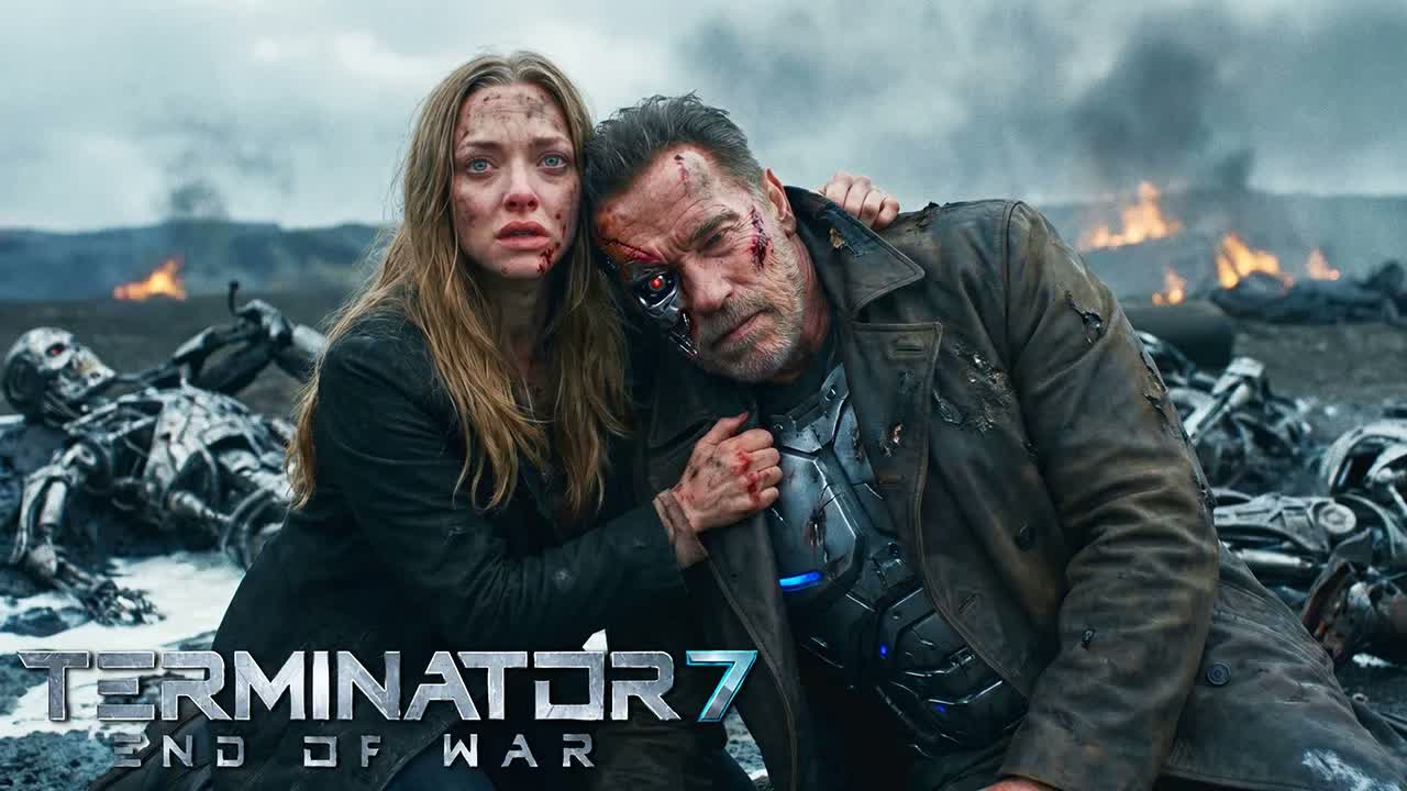 Terminator 7 (2026) Arnold Schwarzenegger & Amanda Seyfried
