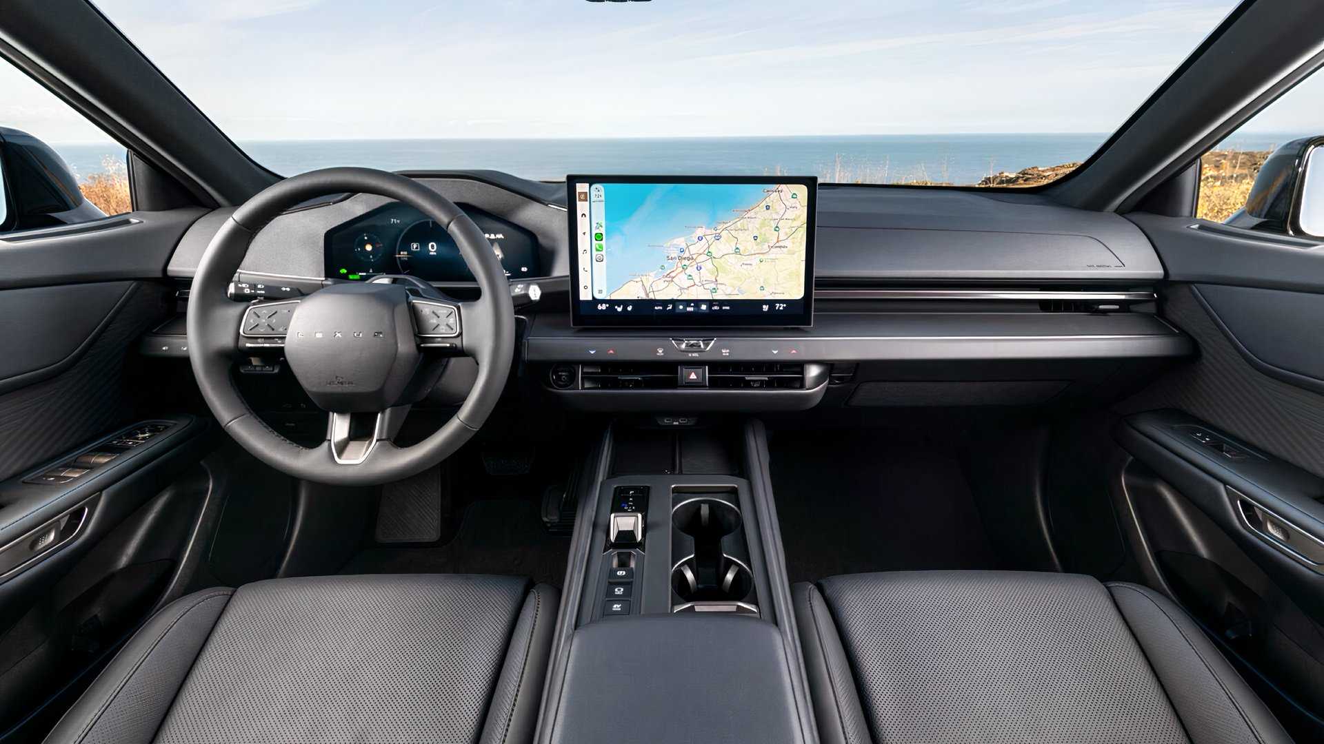 2026 Lexus ES 350h interior showing front cabin