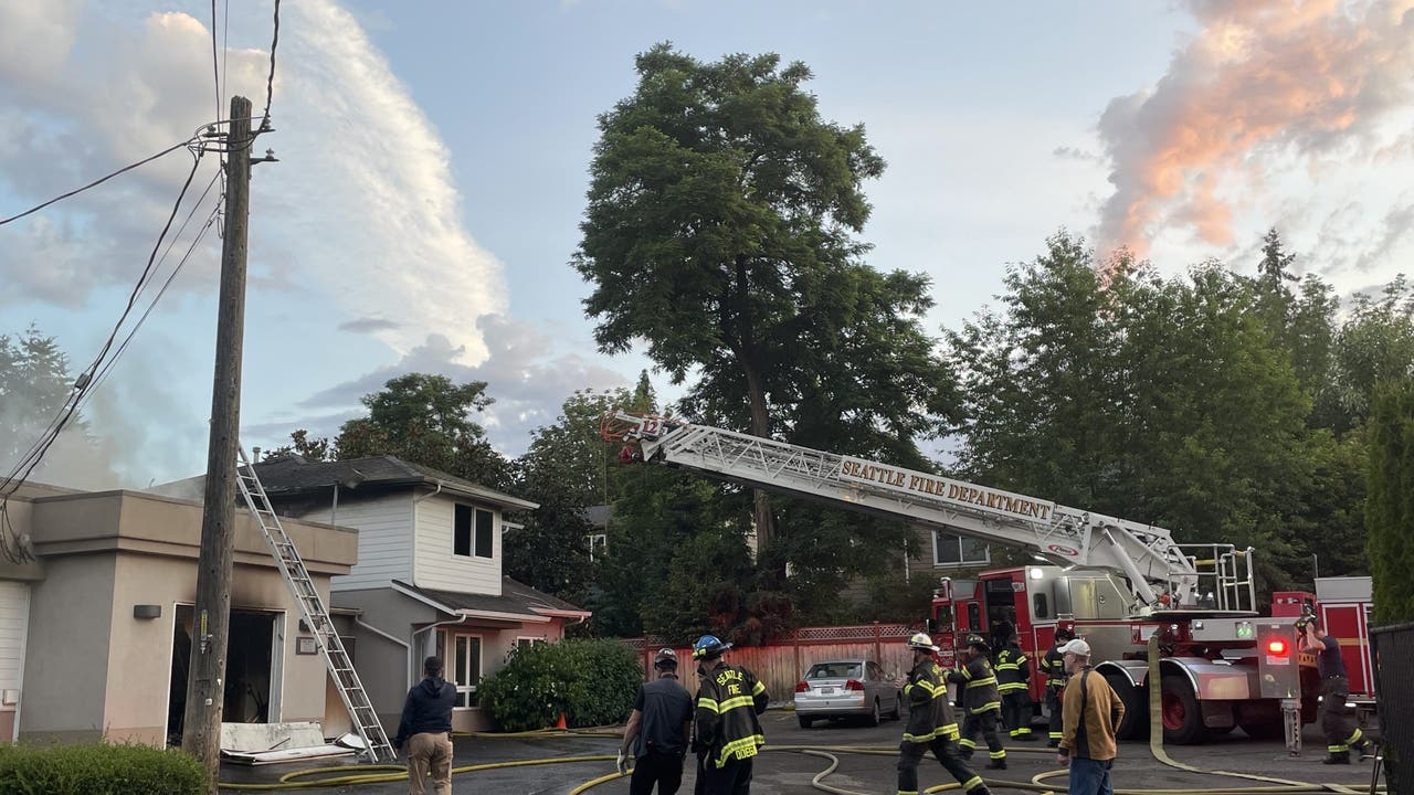 South Seattle garage fire spreads to apartment building