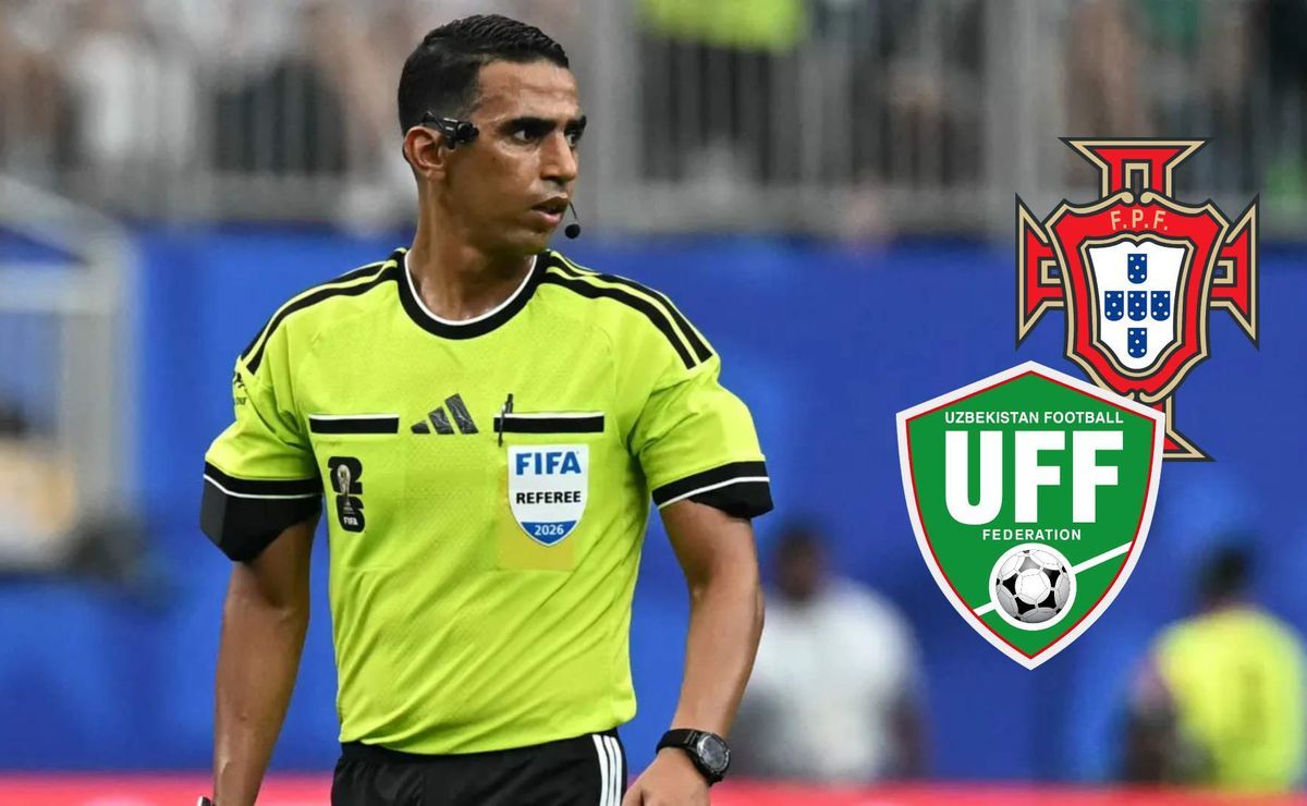 ¿Quién es el árbitro de Portugal vs. Uzbekistán en el Mundial 2026 ...