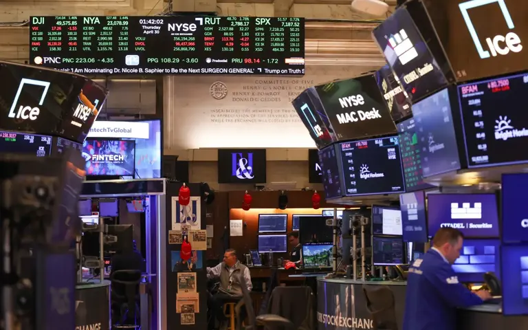 Wall Street tumbles on tech selloff as concerns about AI spending mount