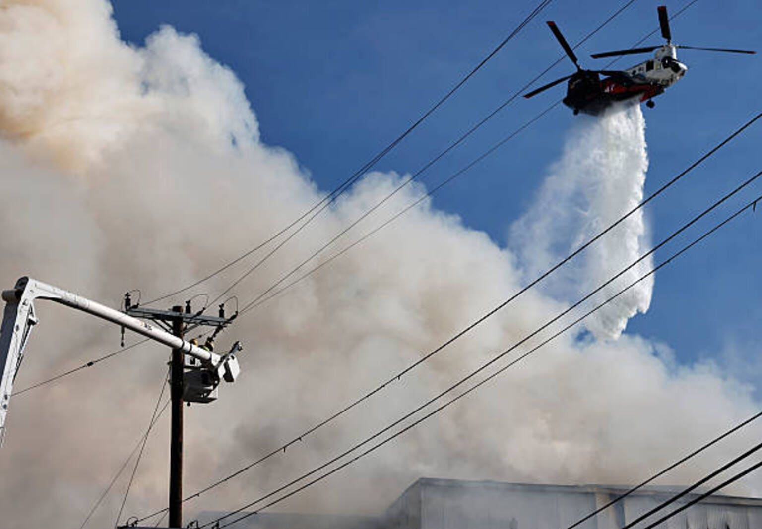 Lineage updates on Los Angeles facility fire, may access building on Friday