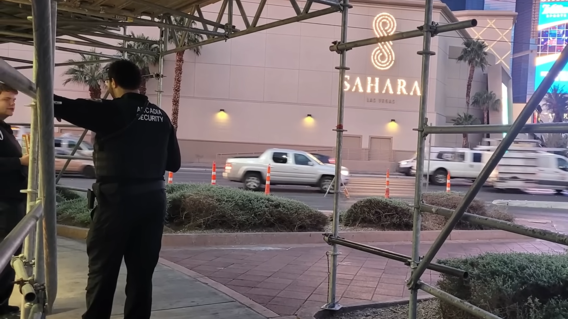 A fight breaks out in Vegas then you learn what security can actually do