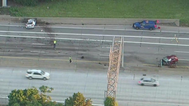 Detroit woman, 38, dies after wrong-way crash on southbound I-75