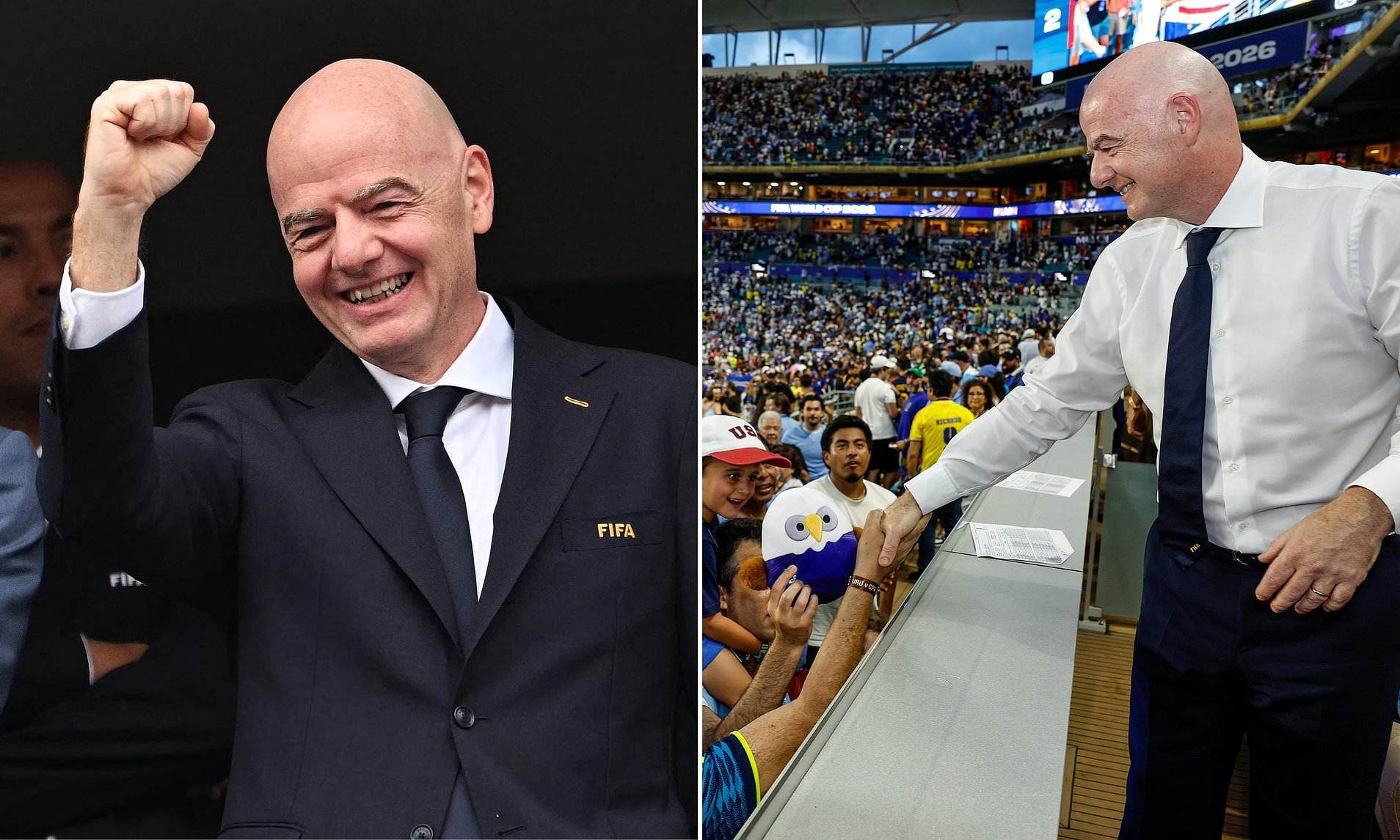 Eyewatering mileage of FIFA president Gianni Infantino's private jet laid bare during World Cup