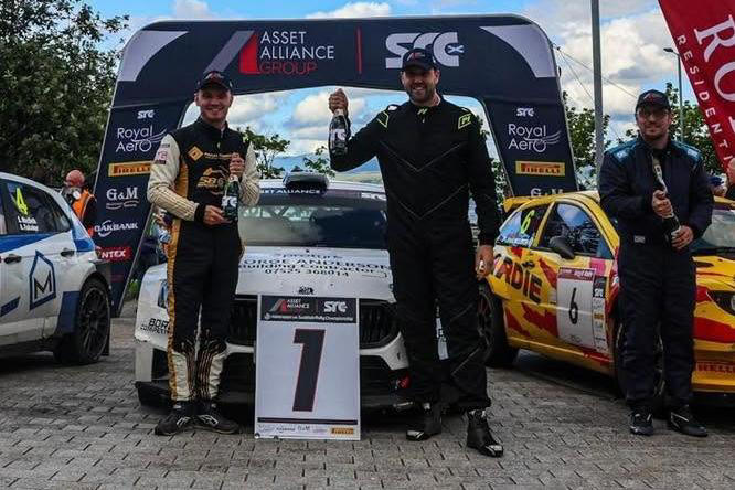 Duns driver Garry Pearson chalks up three wins out of three in Scottish ...