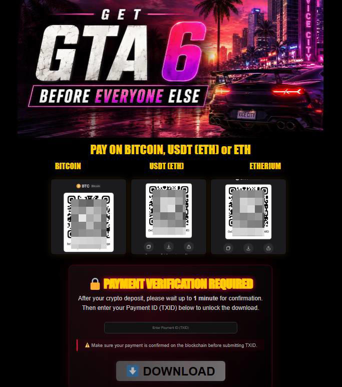 GTA 6 early access scam warning issued ahead of pre-orders going live