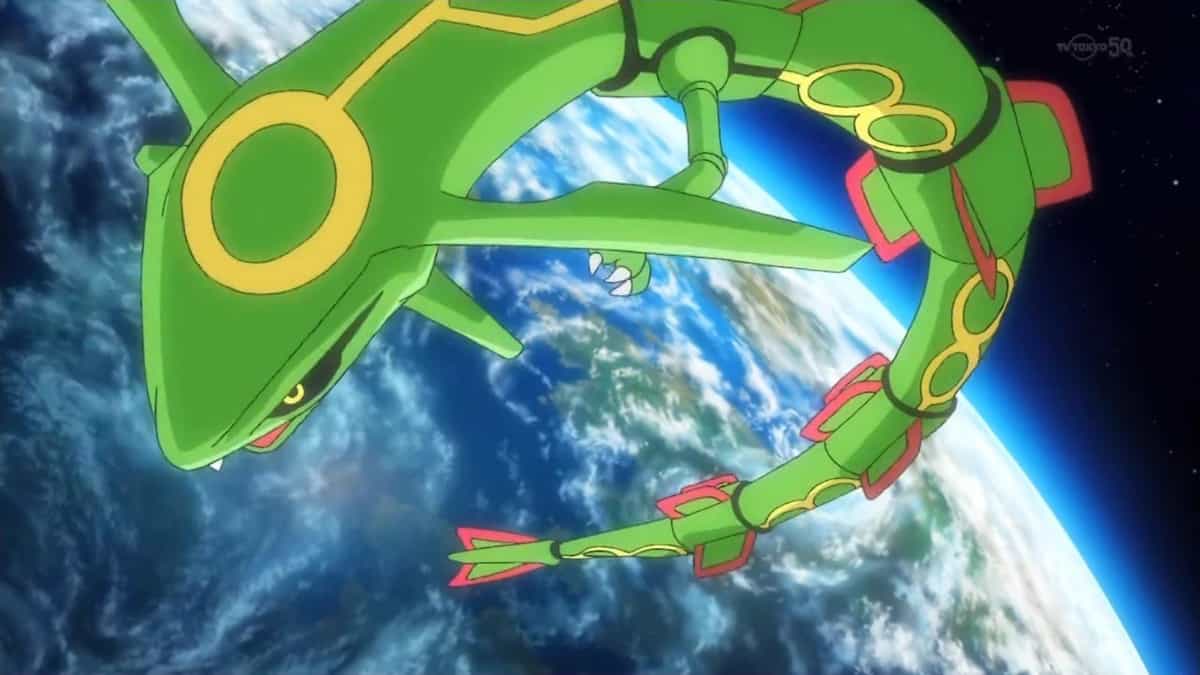 Rayquaza Eats Meteorites