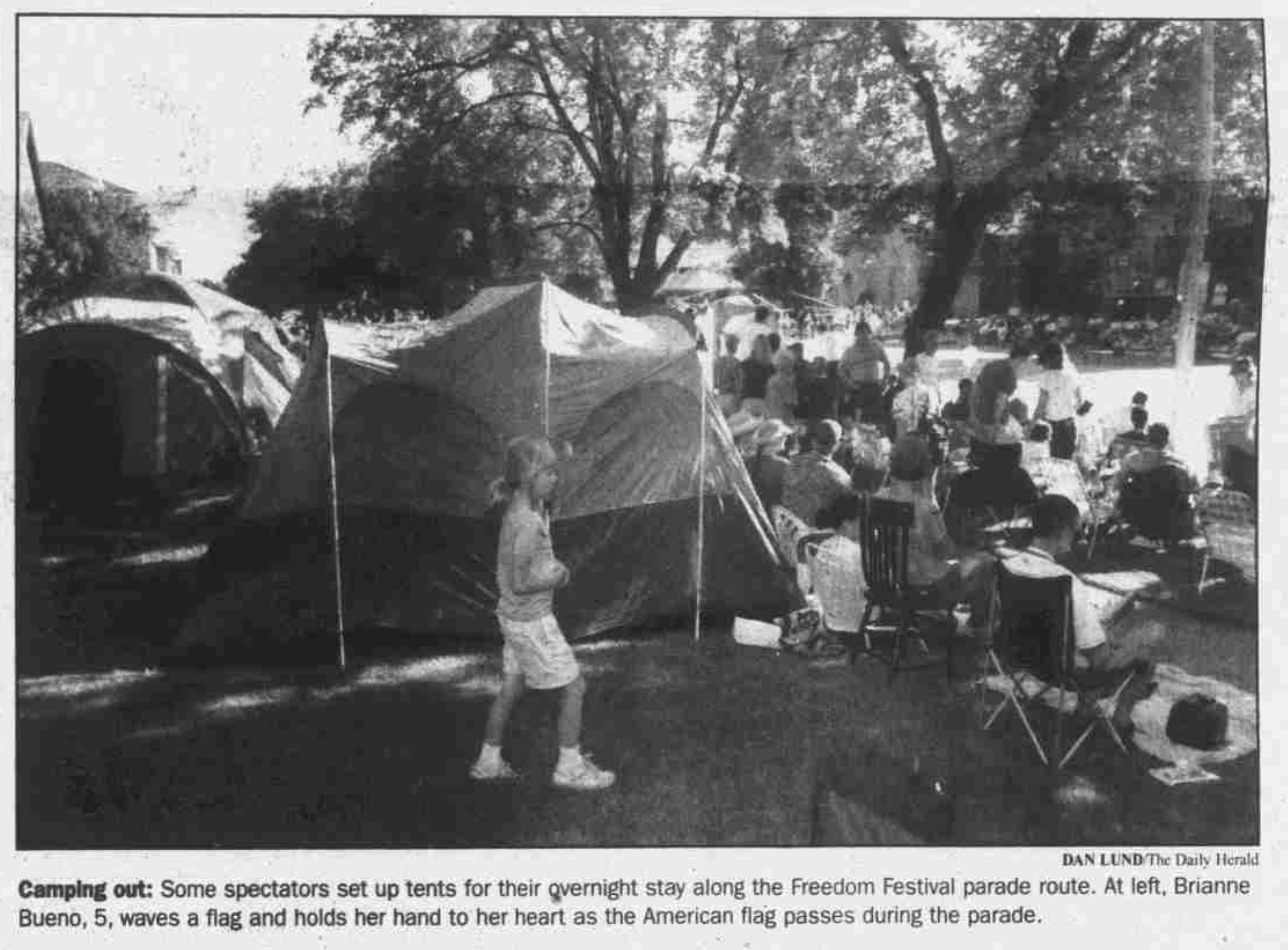 Parade etiquette: Utahns are staking out spots weeks in advance