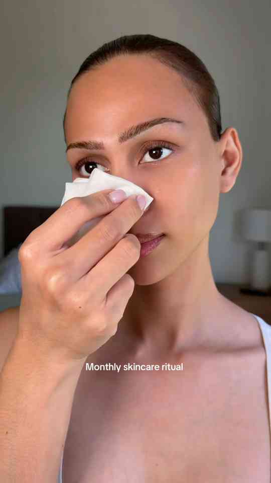 My monthly pore cleansing skincare routine