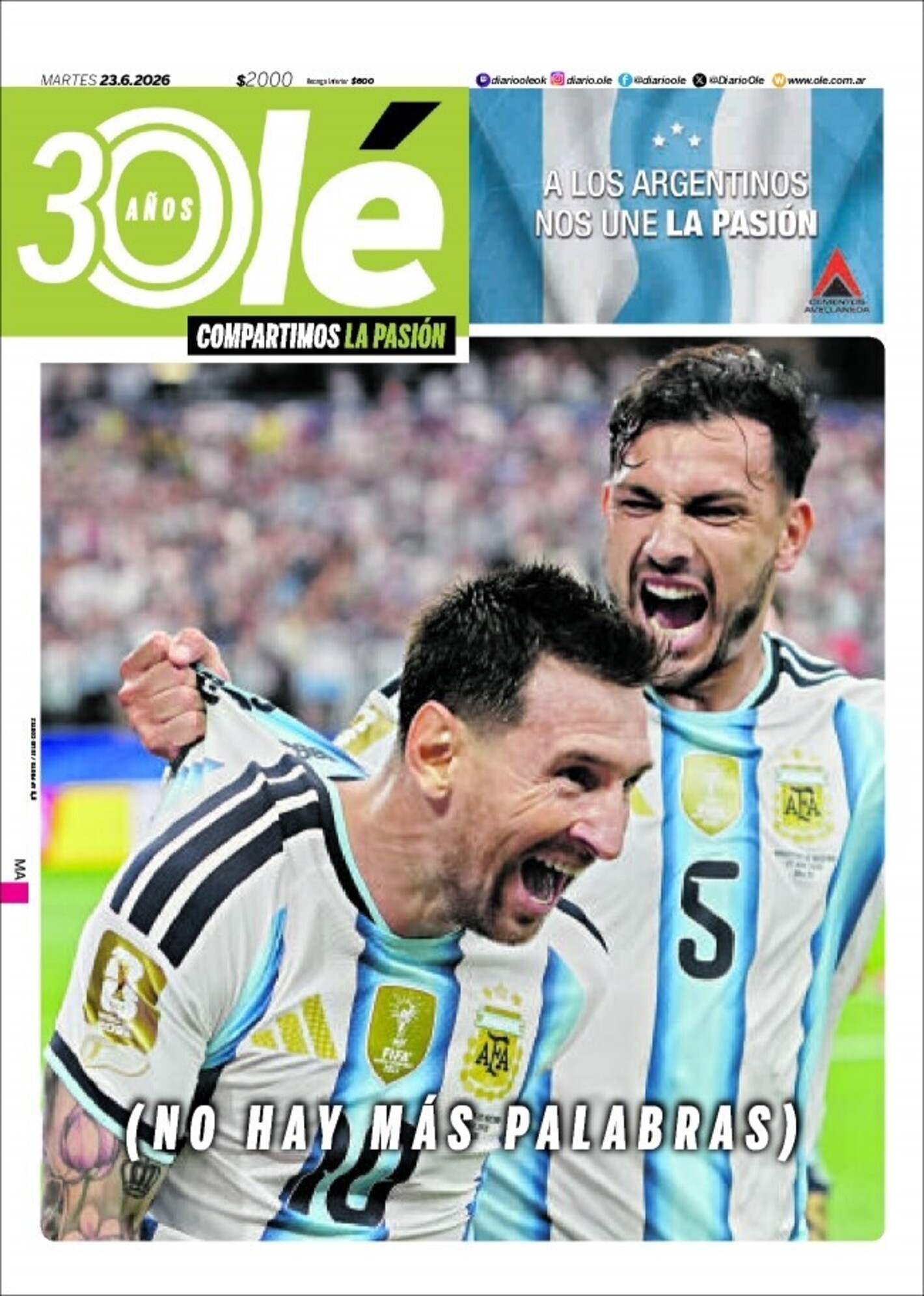 'El mejor': Prensa internacional se rinde ante Messi tras ser el nuevo ...