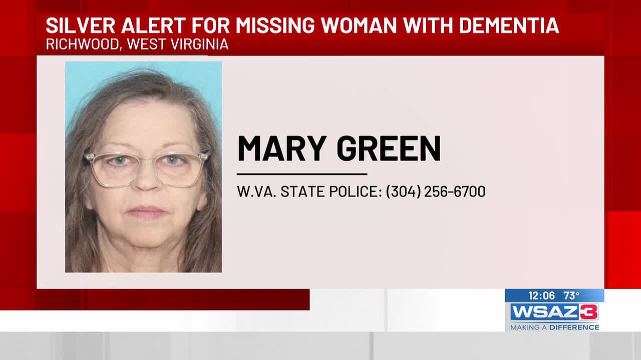 Silver Alert for missing woman with dementia
