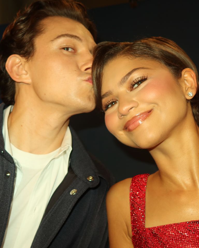 Zendaya Posts Rare PDA Pic of Tom Holland Kiss After He Confirmed Their Marriage