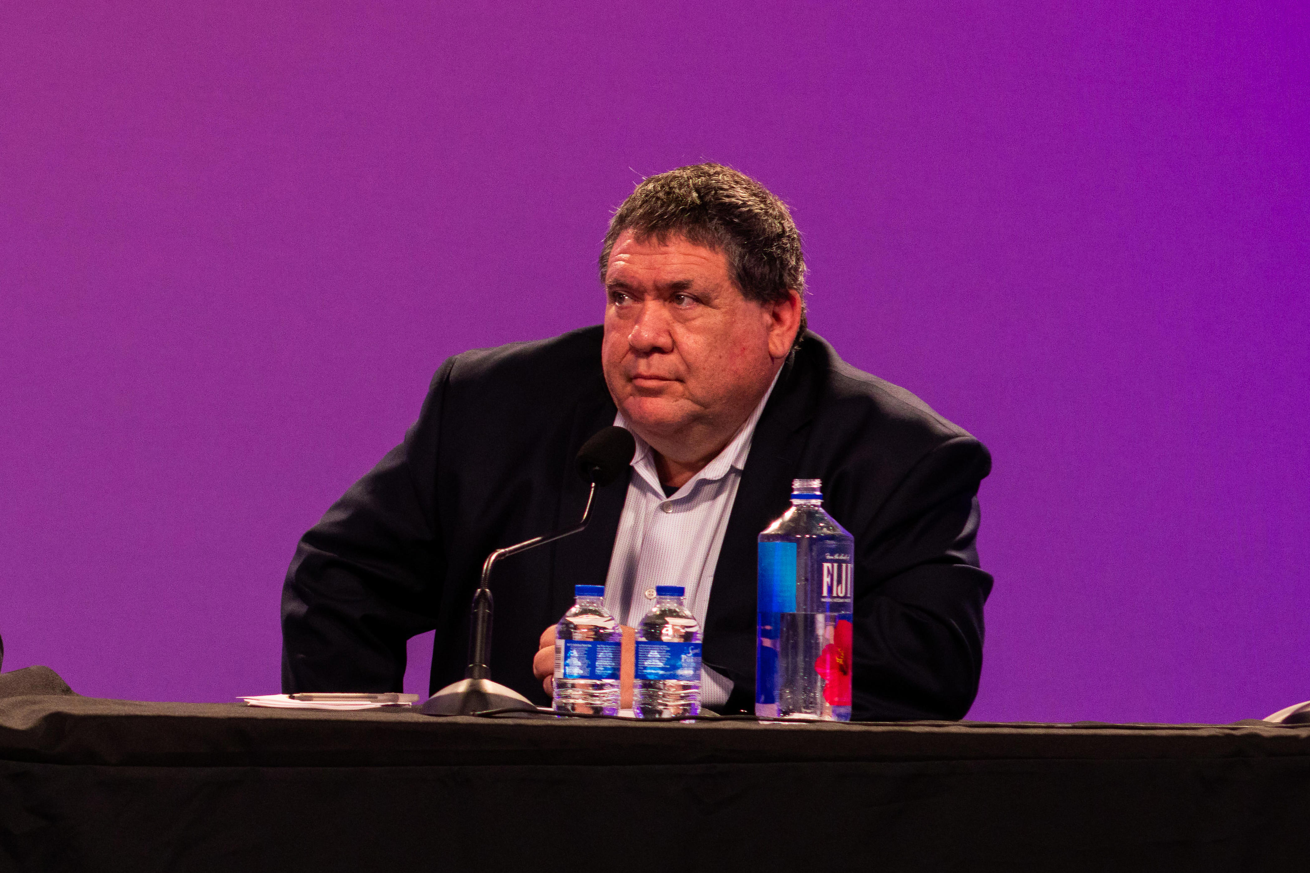 James G Reilly Jr., a candidate for Leon County School Board District 5, answers questions during a forum with his opponent on Tuesday, June 23, 2026.
