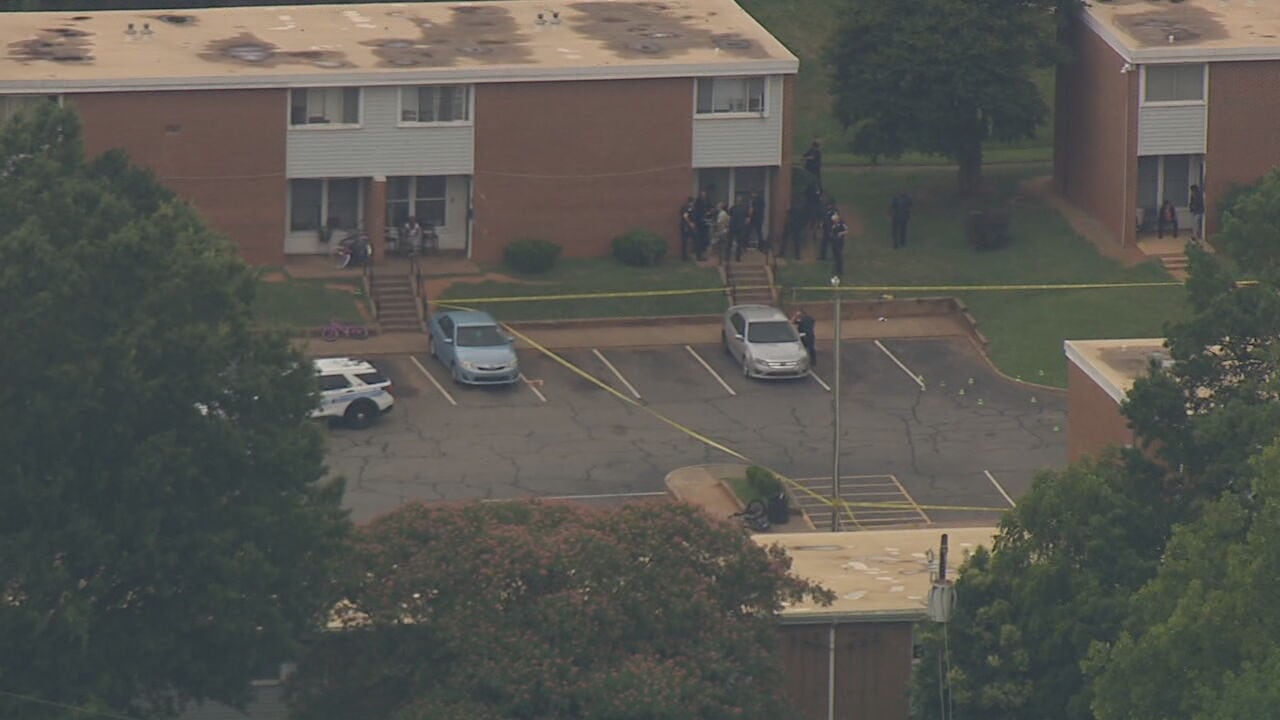 Police investigating shooting at west Charlotte apartments