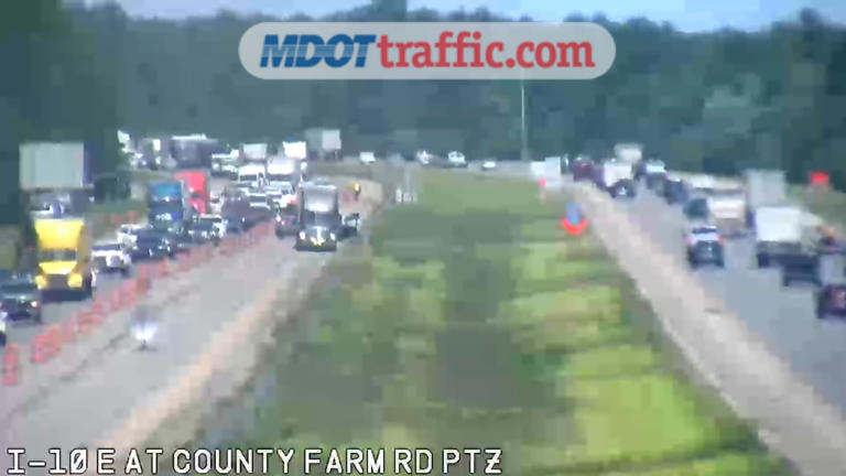 Traffic update: Crash cleared after causing congestion on I-10 in ...