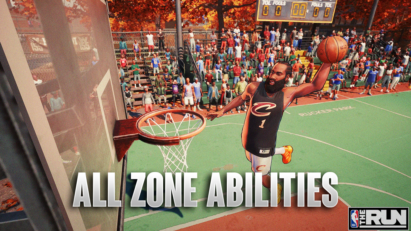 NBA the run all zone abilities & how to use them