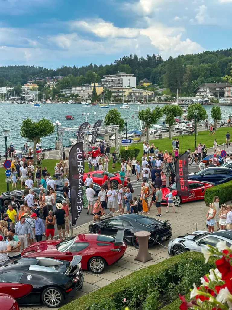 Seltene Sportwagen lockten Tausende Gäste nach Velden
