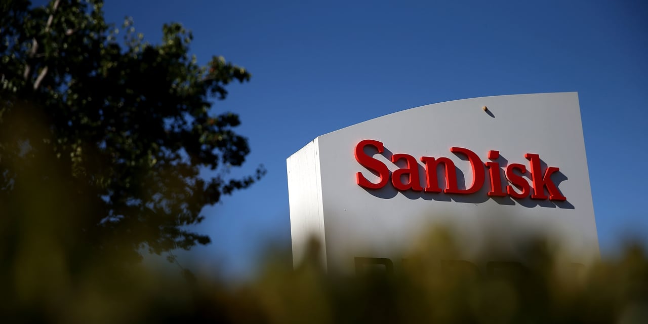 Sandisk's stock is flying higher. Here are the new targets that are exciting Wall Street.
