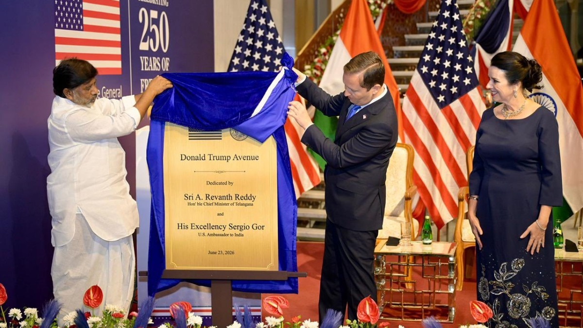 Hyderabad now has a Donald Trump Avenue, city road named after US president