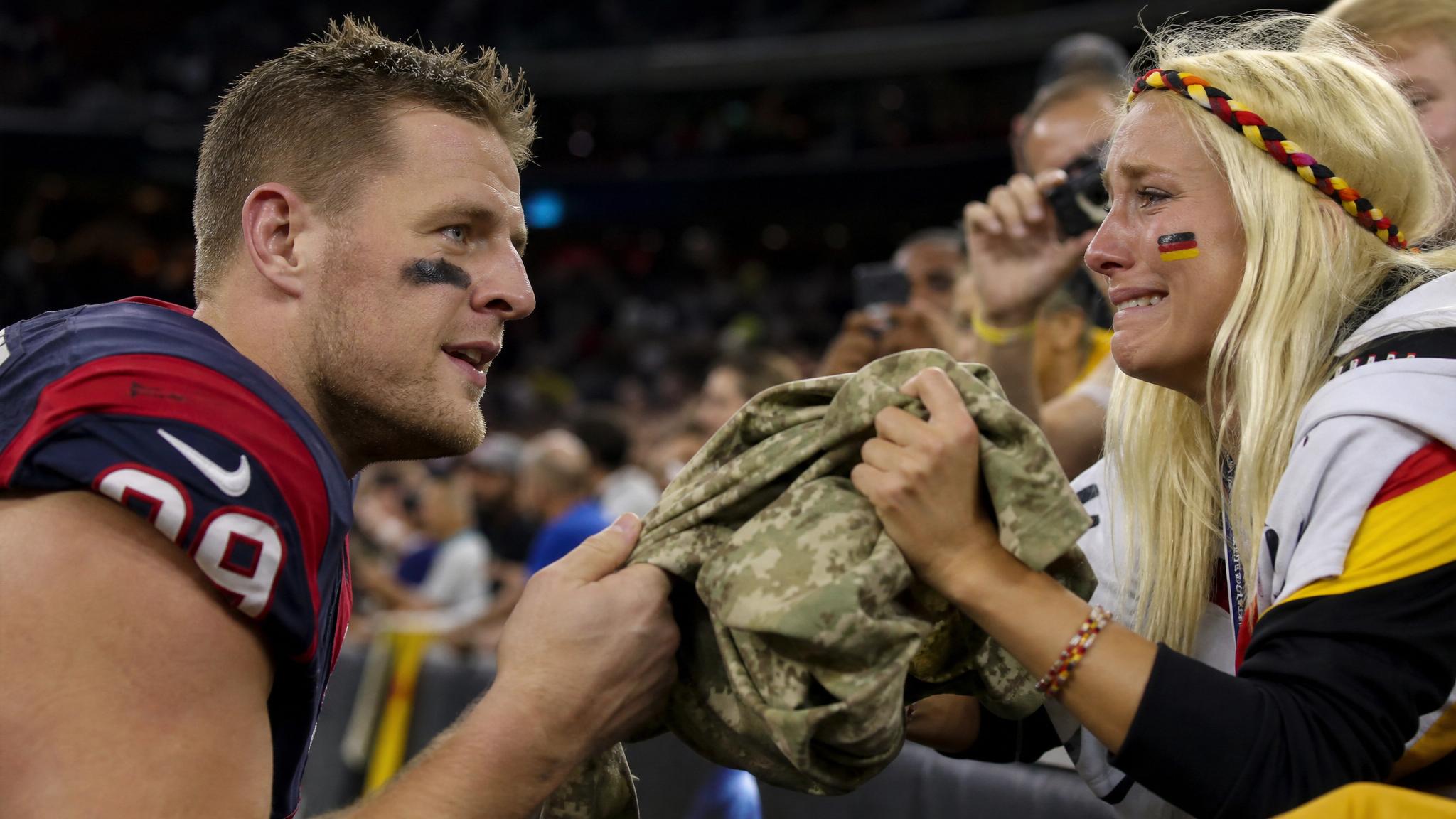 JJ Watt steps up for viral World Cup fan in a big way