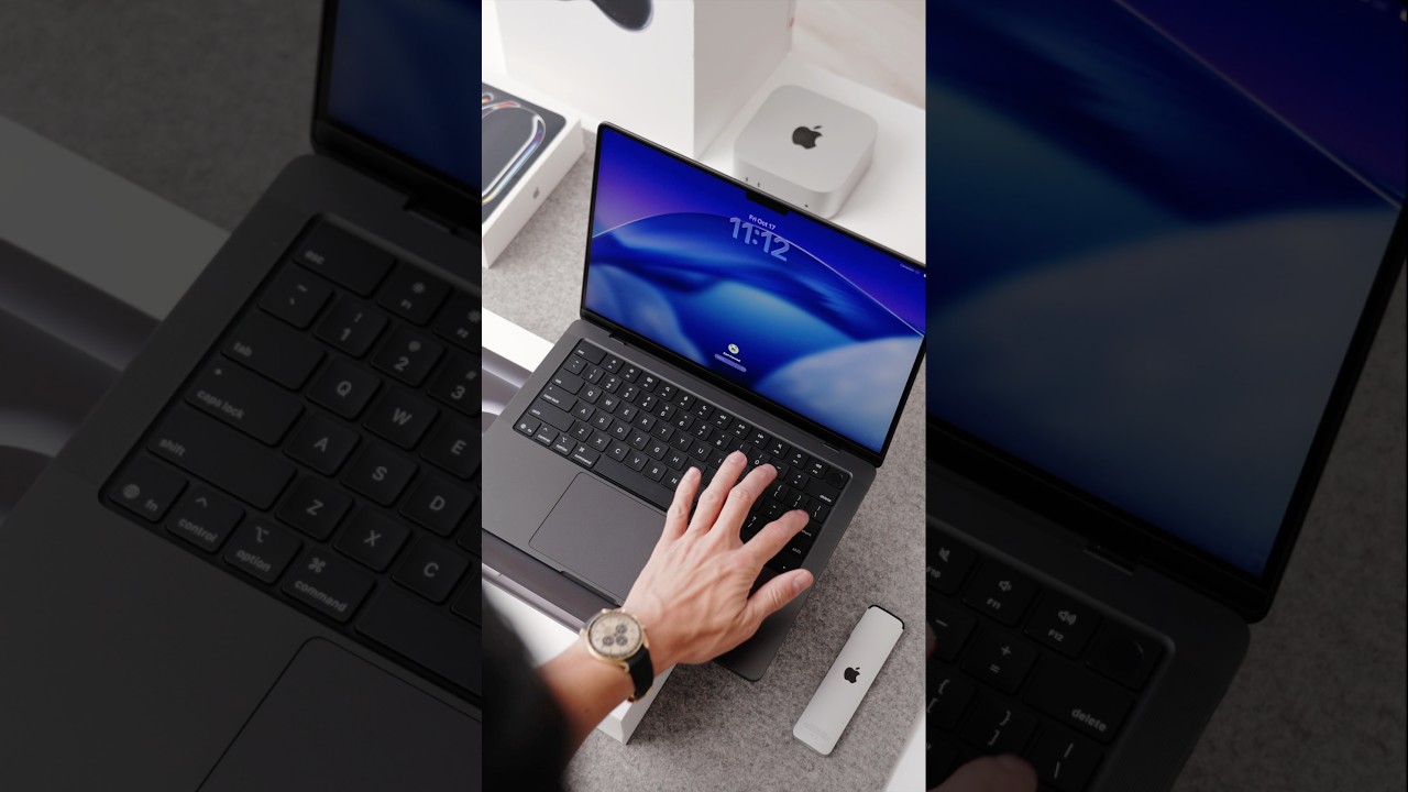 Apple M5 MacBook Pro 13-inch unboxing in space black | First impression