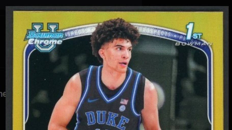 The top 4 autographed cards of Cameron Boozer before the NBA draft