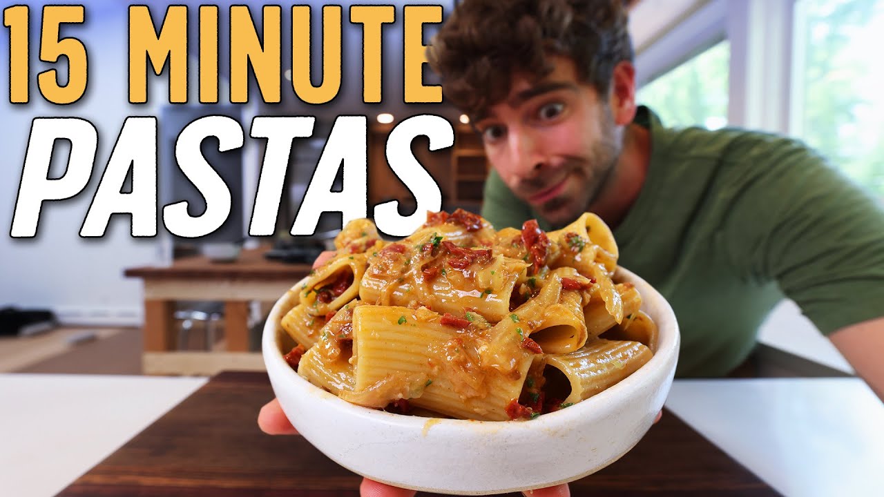These 15 minute pastas will transform dinner!