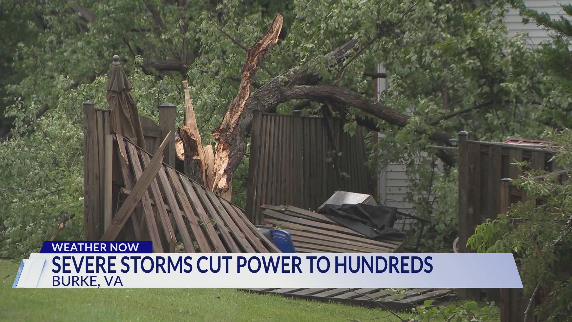 Burke community comes together after severe storms leaves behind damage