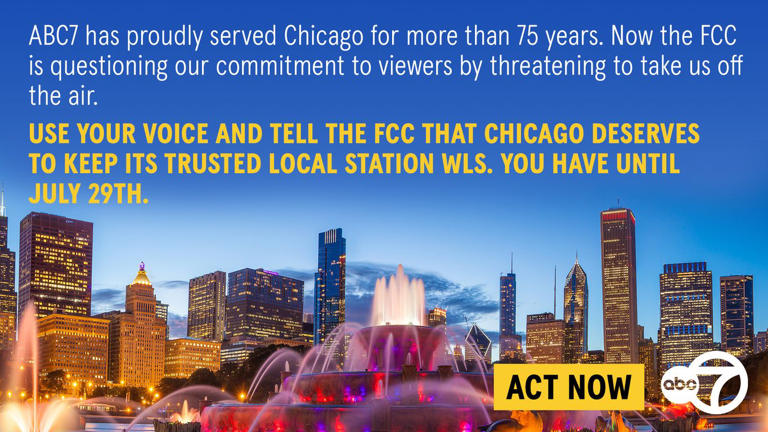 ABC 7 Chicago fights back against FCC broadcast license review